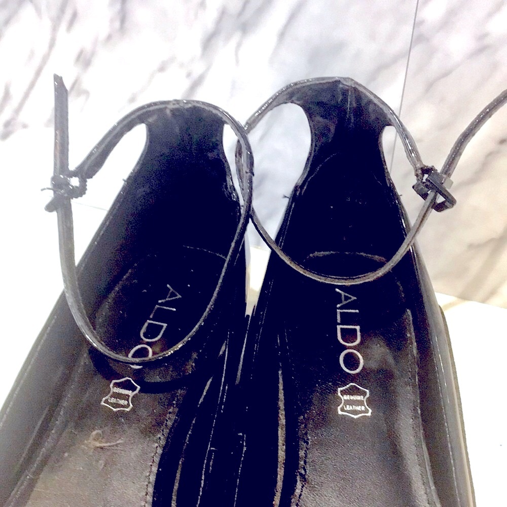Aldo’s ankle buckle low heel shoes - Picture 7 of 7